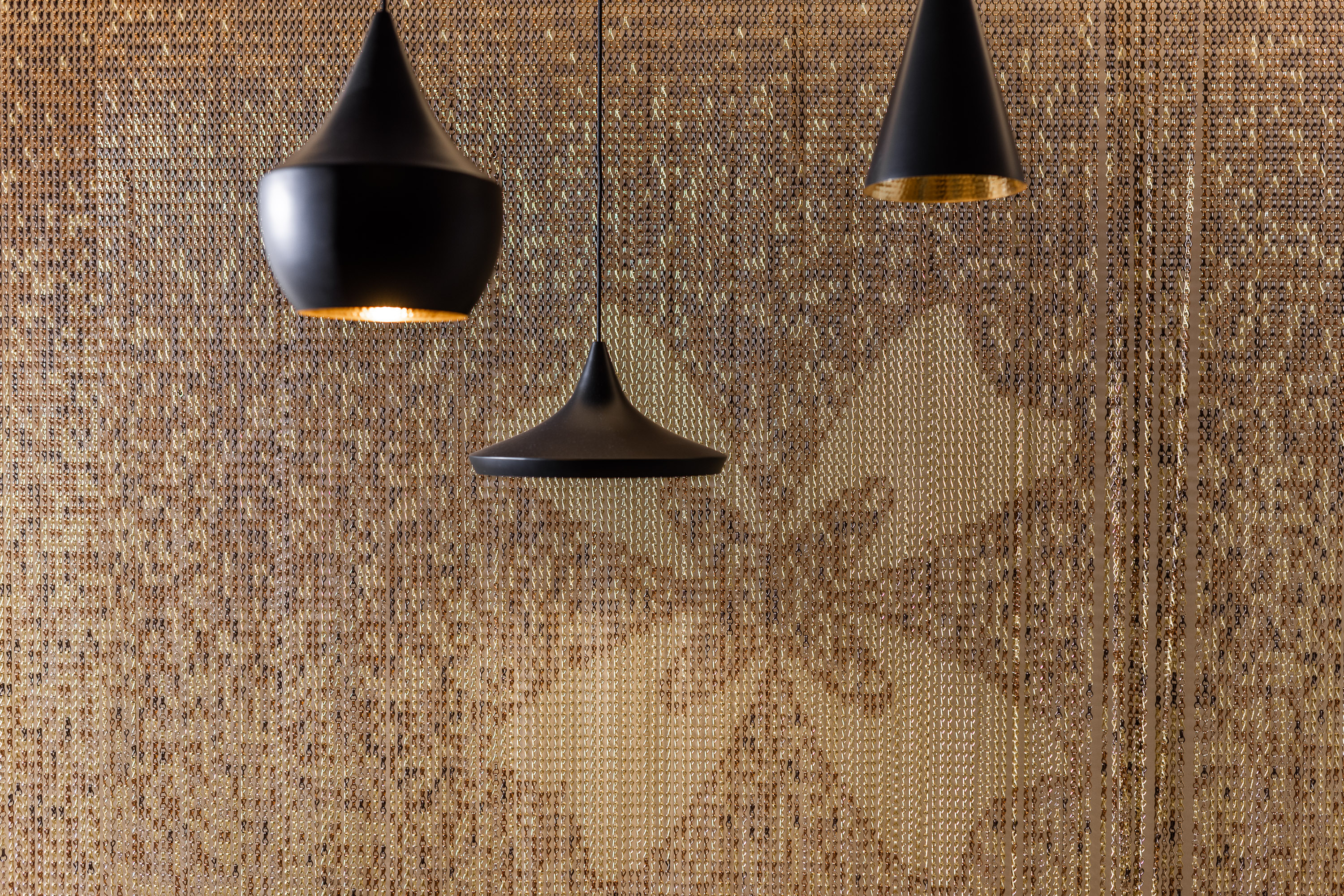 Designer Lampen im Wartebereich beim Arzt