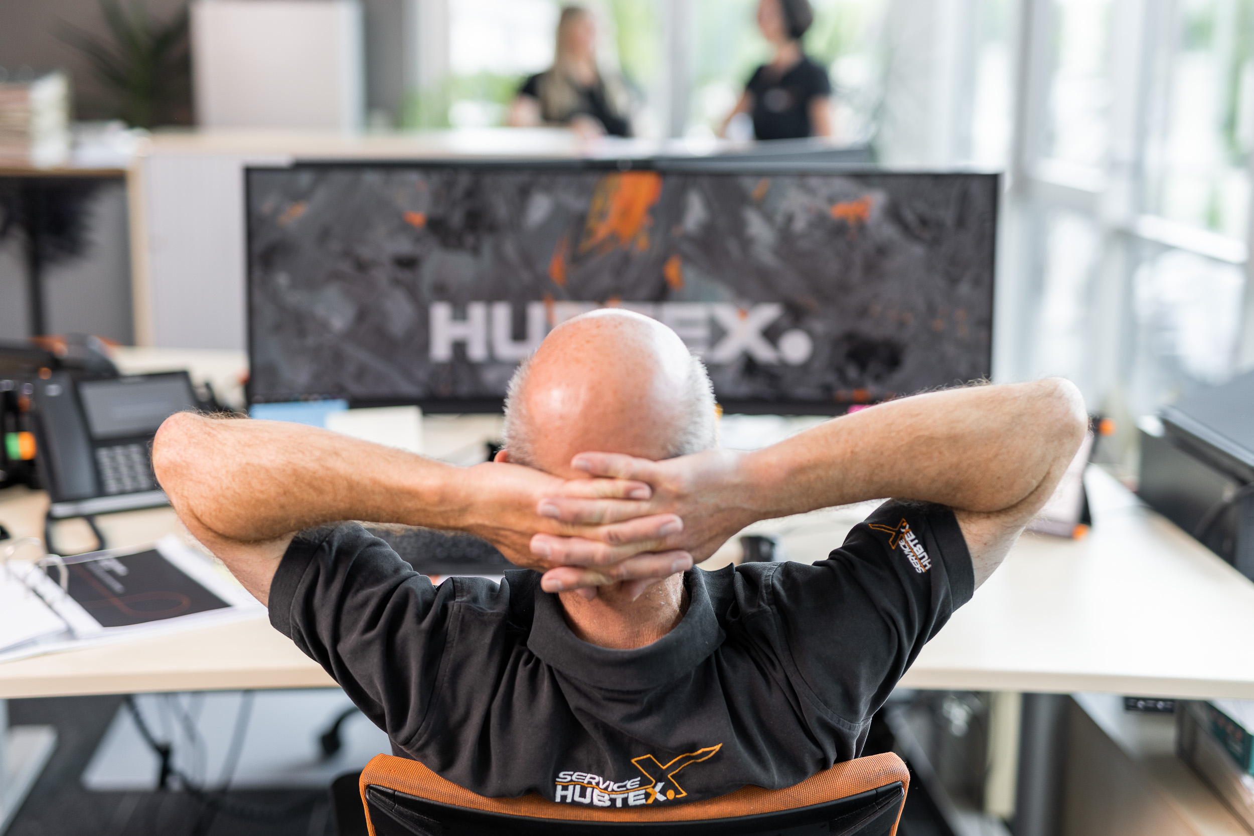 HUBTEX Kundenservice am Arbeitsplatz – persönliche Beratung im Innendienst