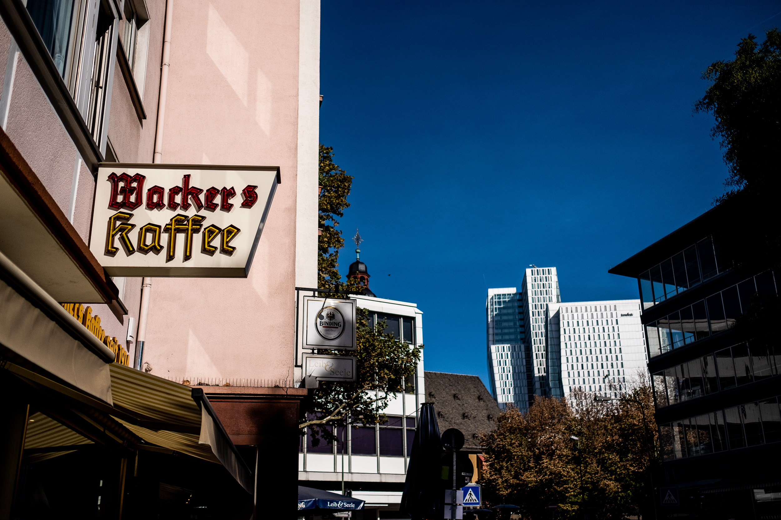 Fotoreportage - Kaffee Wacker Frankfurt Zeil Stammhaus