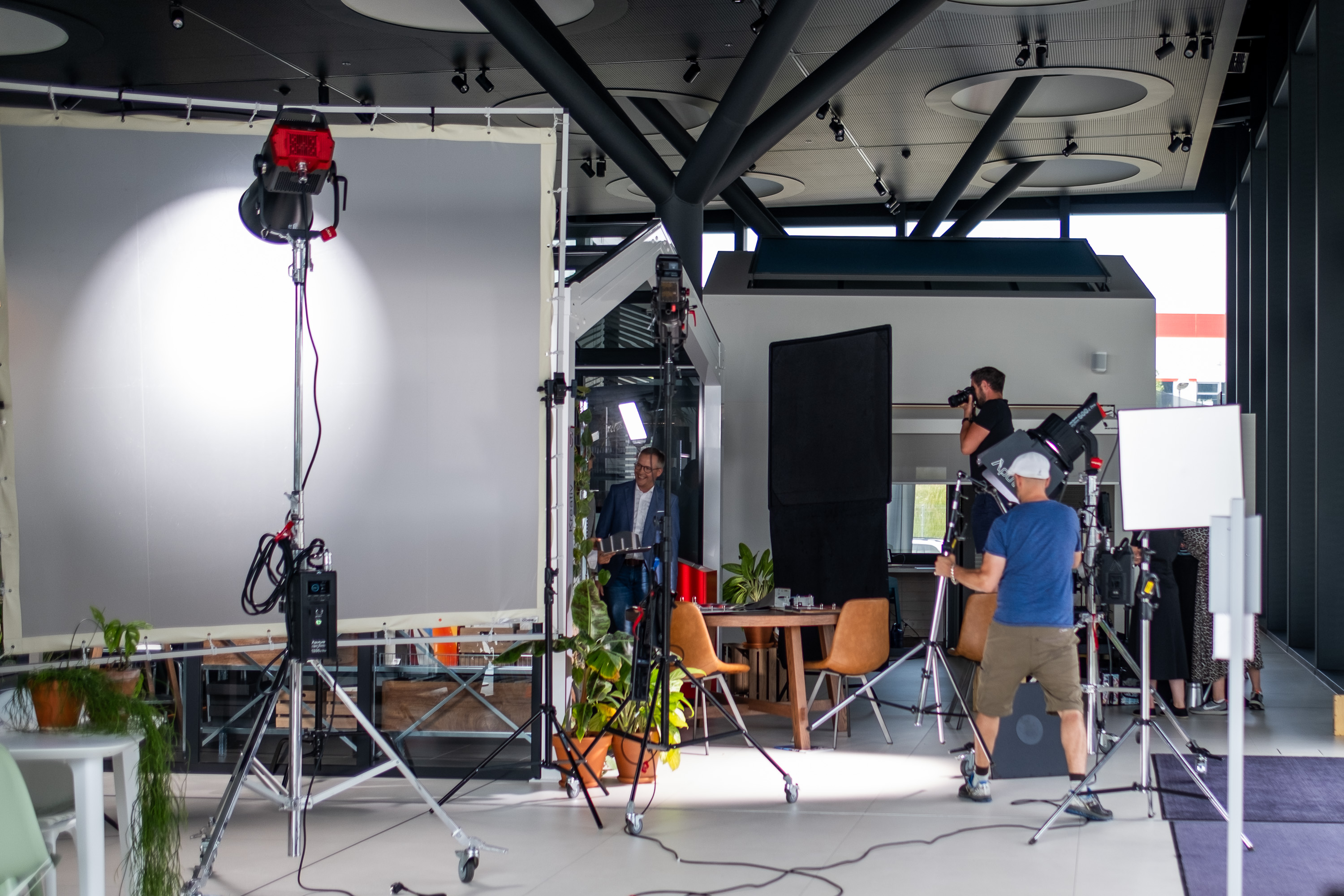 Behind the Scenes Filmdreh für eine Kaffeerösterei aus Fulda - Bäckerei und Rösterei happ