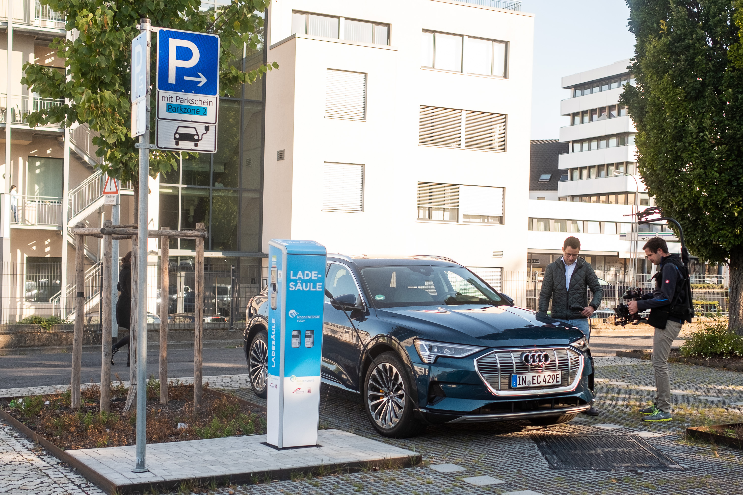 Behind the Scenes - Imagefilm Produktion in Fulda mit Audi E-Tron GT