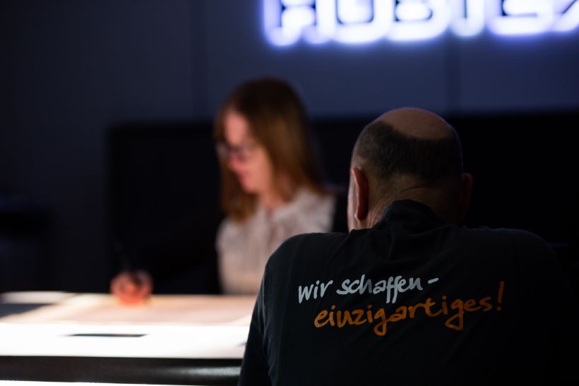 Filmdreh in Fulda für Hubtex Maschienenbau Industrie filmdreh mit Löffler