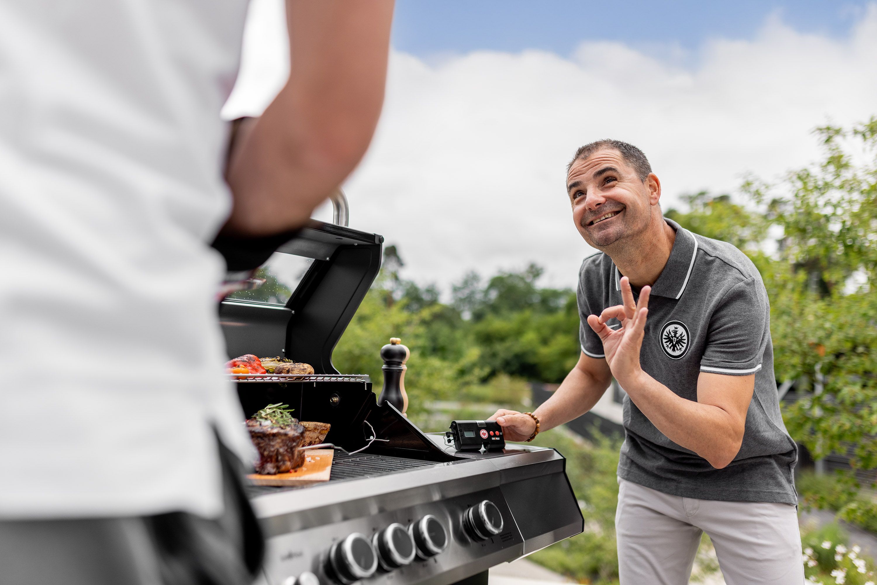 Outdoor-Produktfotografie von Grillgeräten für Grillfürst