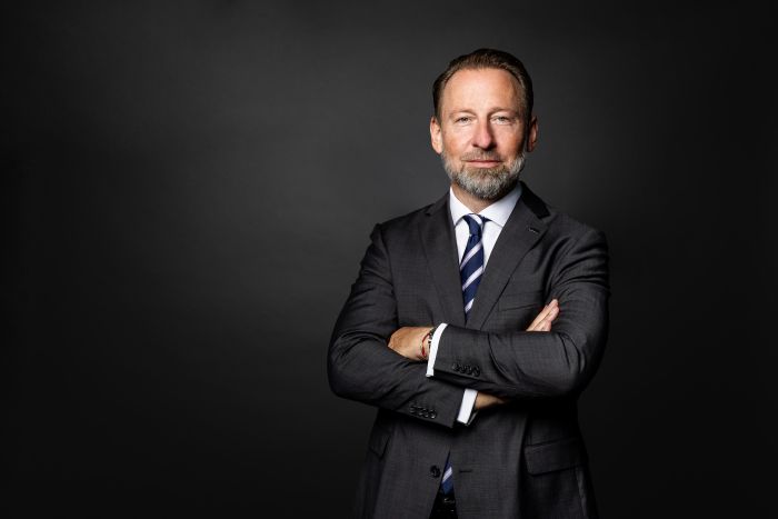 Business Portrait im Studio von Christoph Fitz für PR und Unternehmenskommunikation