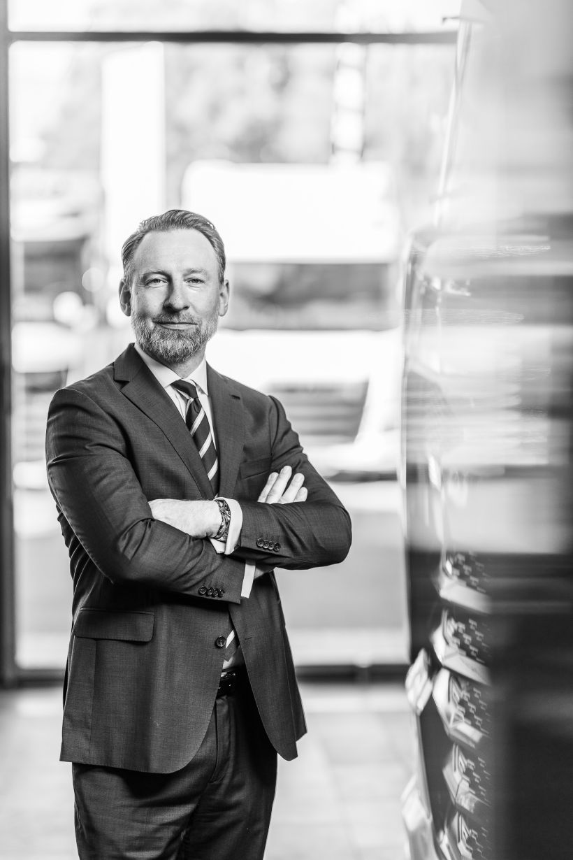 Management Portrait Christoph Fitz, CEO DAF Trucks Deutschland, Frankfurt