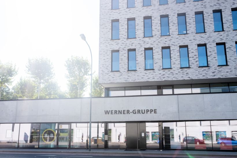 Gebäude Wernergruppe Imagefilm von Filmproduktion aus Fulda behind the Scenes