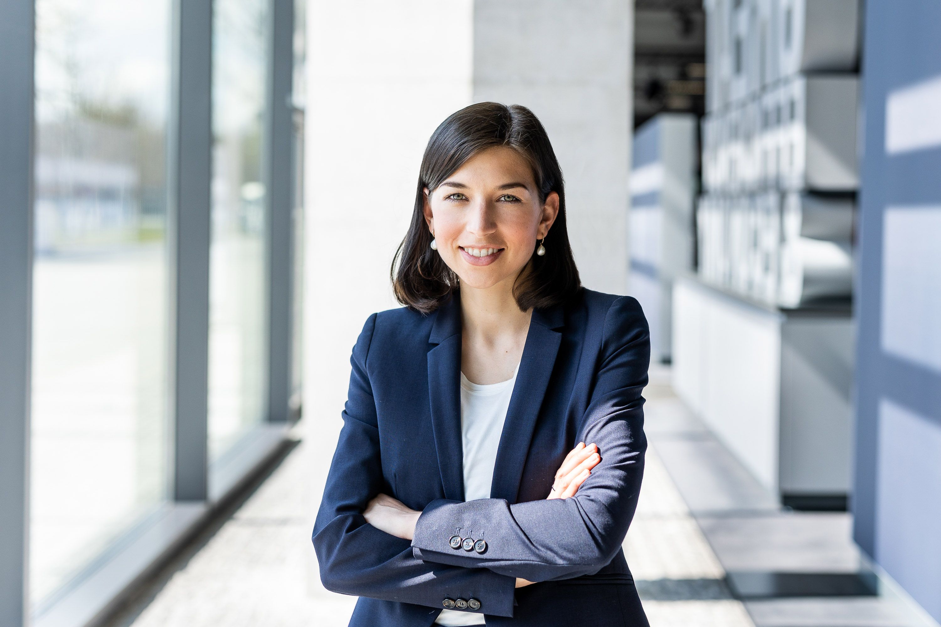 Pressesprecherin Nicole Bratrich MAN Truck & Bus München - Portrait und Werbefotograf in München