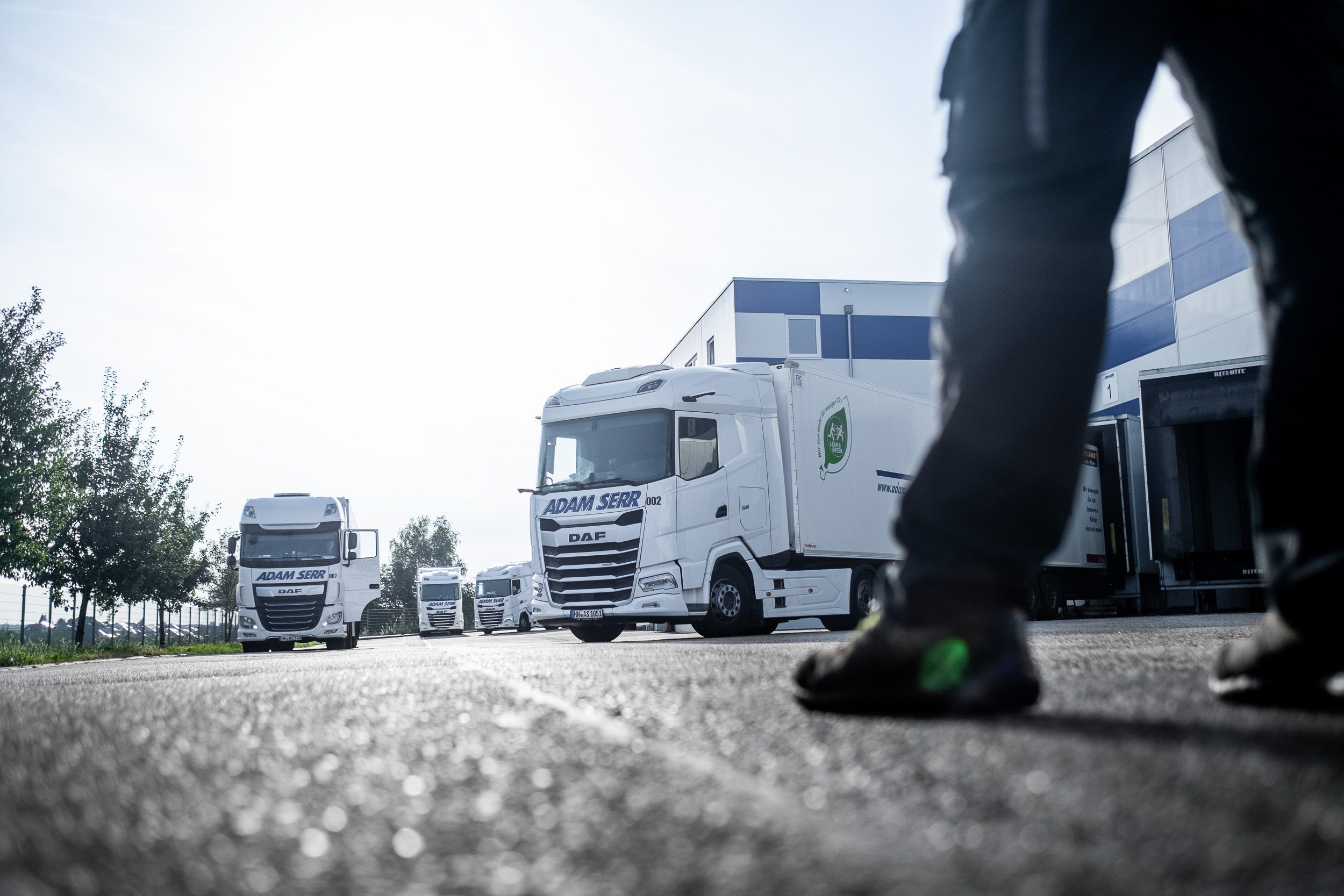 DAF Trucks Adam Serr – Contentproduktion aus der Bodensicht