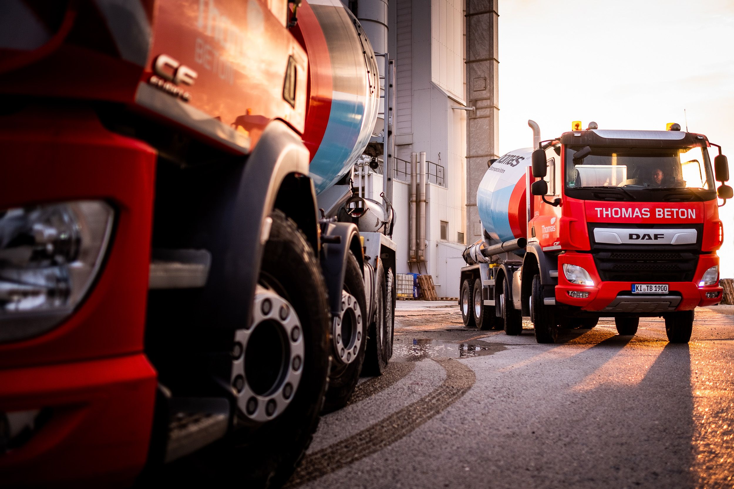 2 Trucks von DAF für IAA Kampagne 2019 fotografiert von Werbefotograf in Kiel