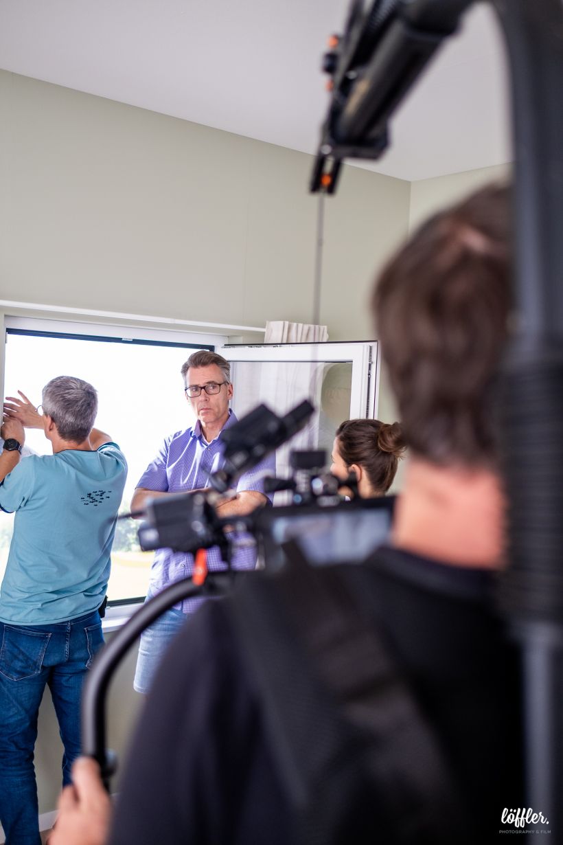 Mit Tesafilm Team am Set. Social Media und Contentproduktion in Hamburg
